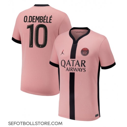 Paris Saint-Germain Ousmane Dembele #10 Replika Tredje Tröja 2024-25 Kortärmad